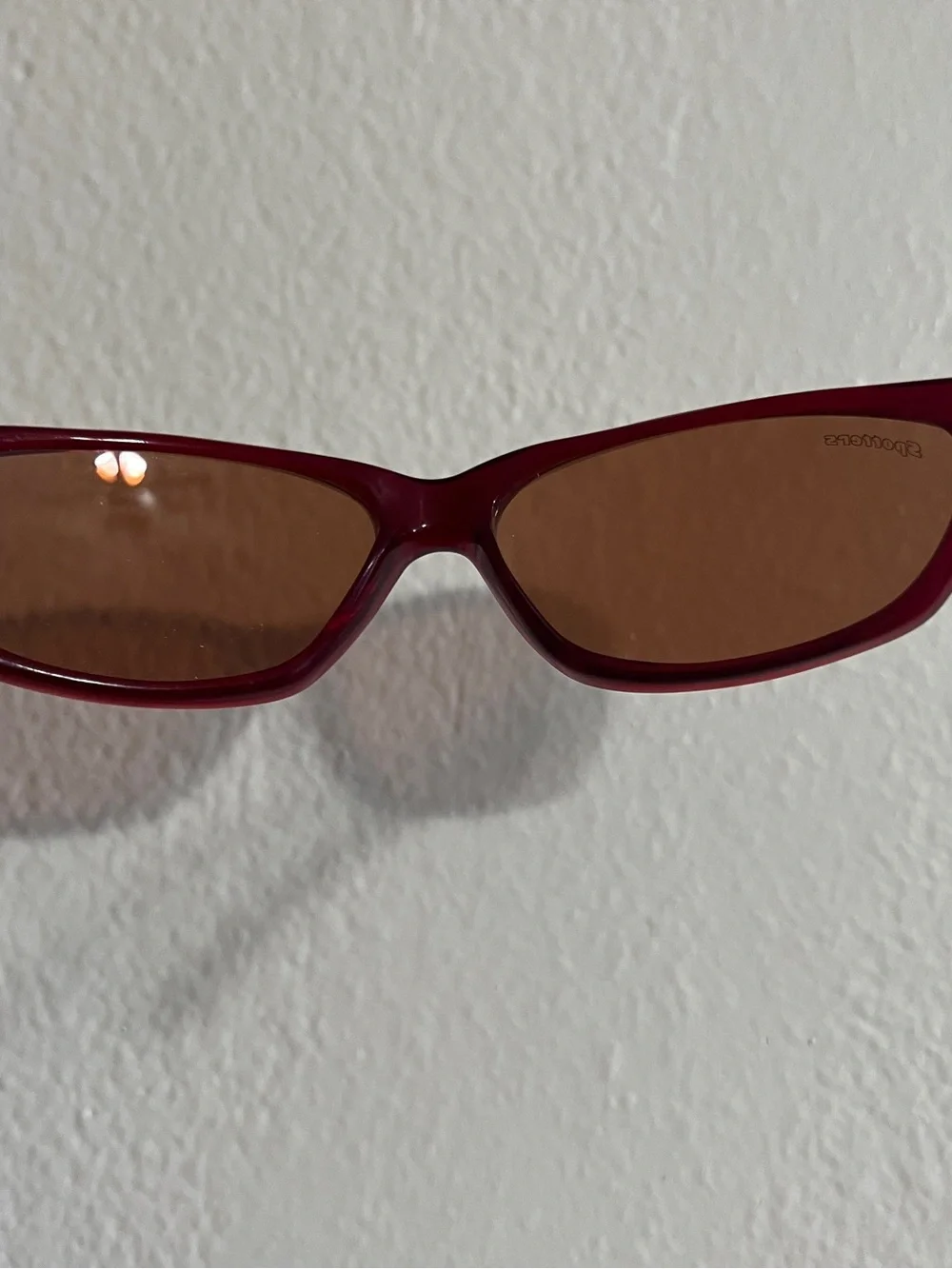 Spotters Australia Sunglasses Model Crush Burgundy